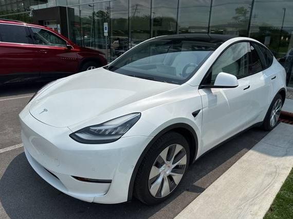 TESLA MODEL Y 2020 5YJYGDEE5LF049971 image